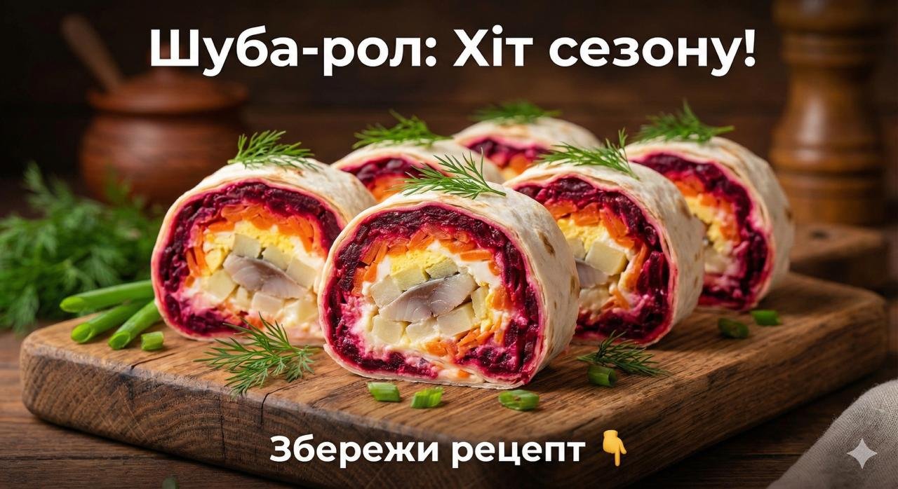 Дудник готує Шуба-Рол у Лаваші: Як перетворити класичний салат на стильну закуску